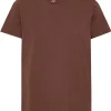 GROBUND Alfie t-shirten - den i chokoladebrun
