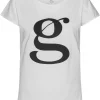 GROBUND Anna t-shirten - den i hvid med logo