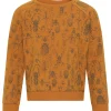 GROBUND Calle sweatshirten mini - den i gylden med insektprint