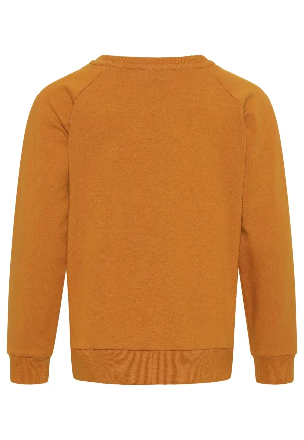 GROBUND Calle sweatshirten mini - den i gylden med flue