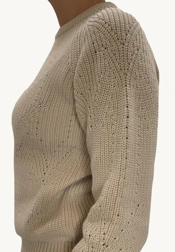 GROBUND Filuca strikken - den i Beige