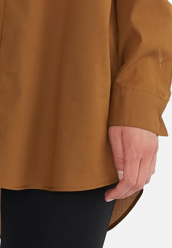 GROBUND Liva skjorten - den oversize i kanel