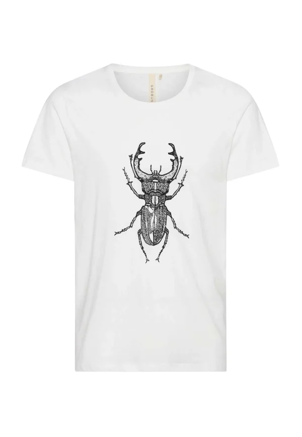 GROBUND Manfred t-shirten - den med eghjort i hvid