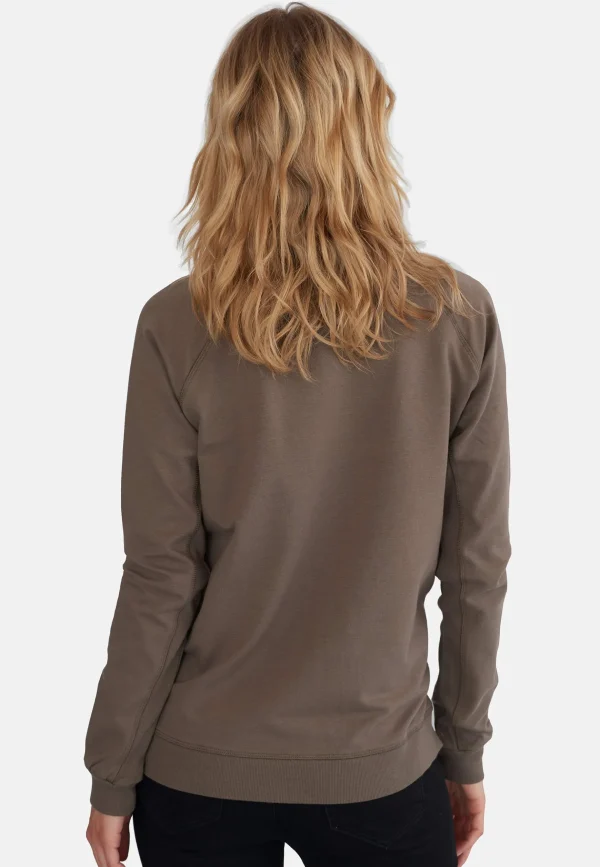 GROBUND Martha sweatshirten - den i muskat med vandkalv