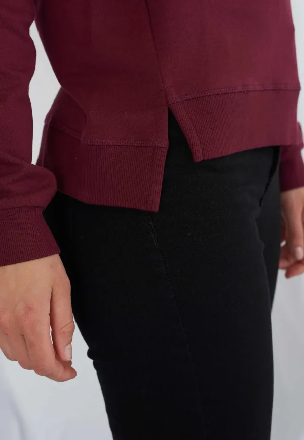 GROBUND Martha sweatshirten - den i brombær med vandkalv