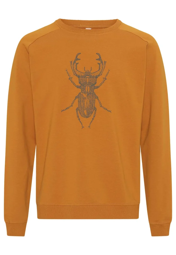 GROBUND Melvin sweatshirten - den i gylden med eghjort