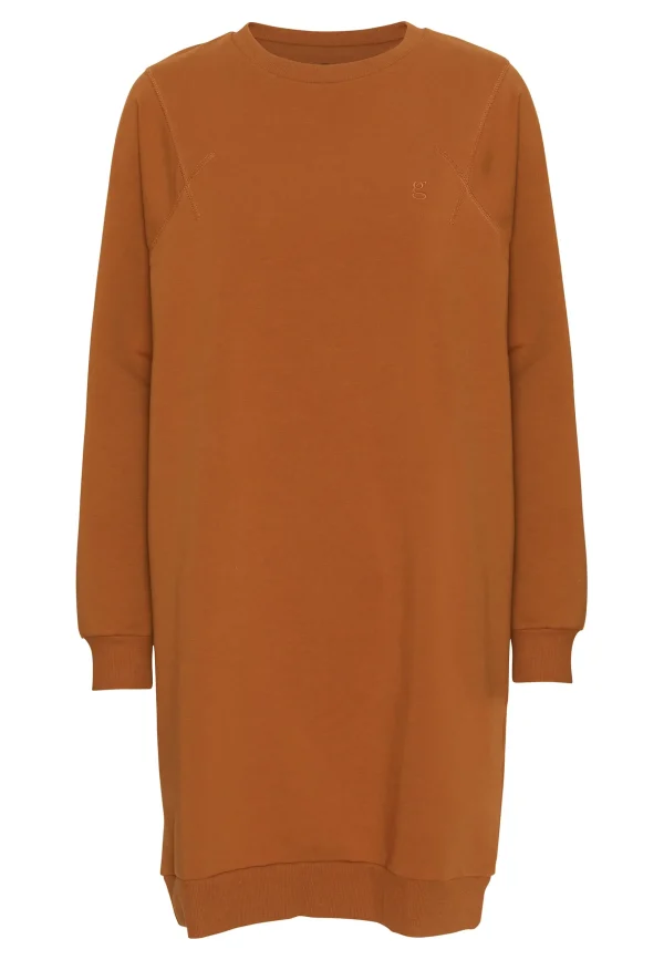 GROBUND Selma sweatshirten - den lange i brændt orange