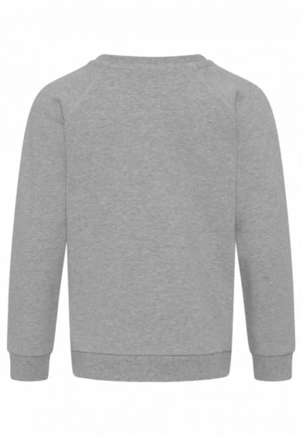 GROBUND Valle sweatshirten mini - den i grå melange
