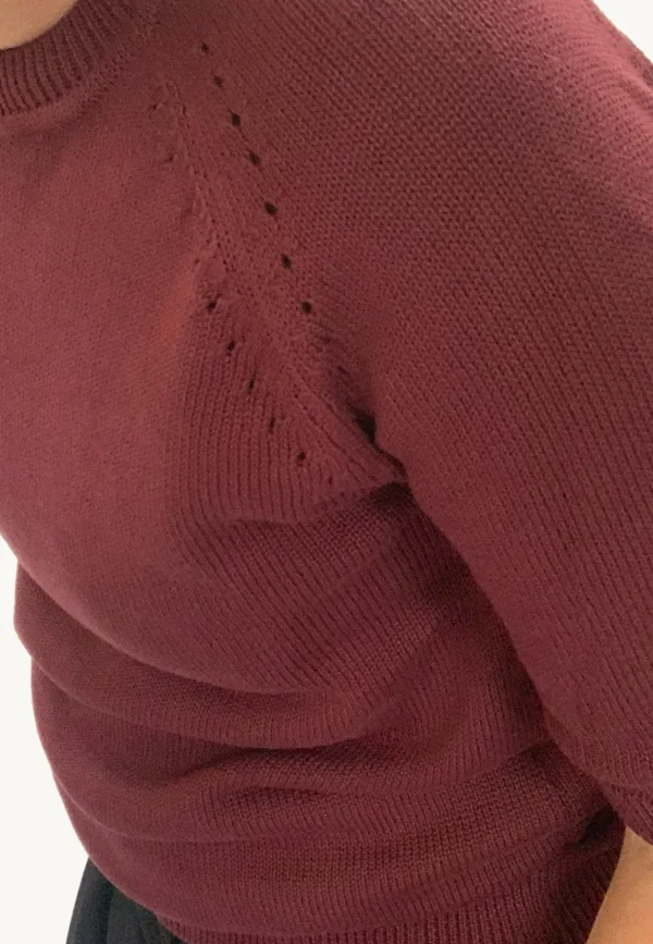 Økologisk Strik Tee i Blød Bomuld | GROBUND